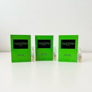 VALENTINO Donna Born in Roma Green Stravaganza EDP Vial Spray Sample 1.2 mL x 3